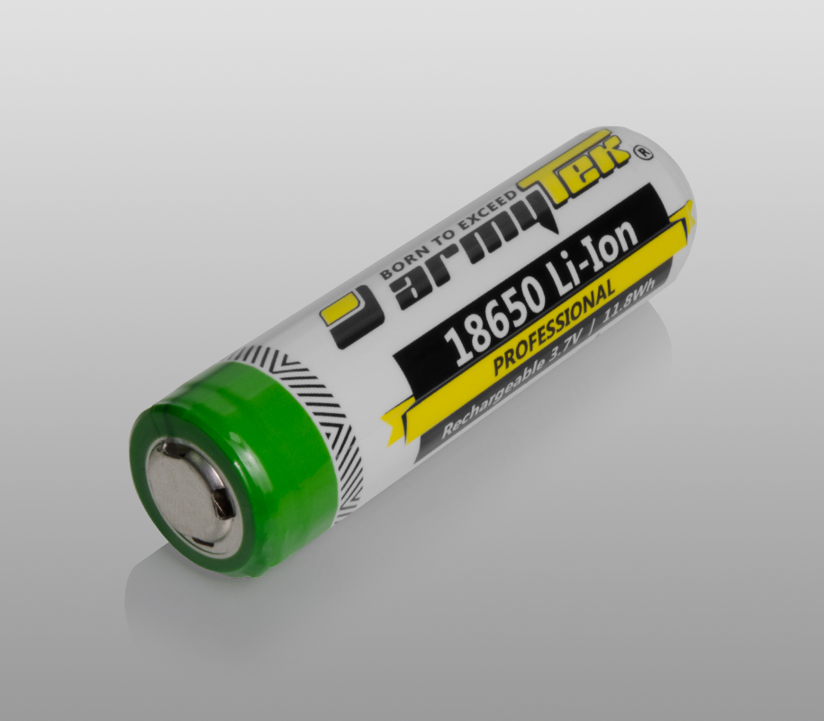POWERTAC Batterie rechargeable 18650, 3200 Mah Li-Ion (haute décharge) -  1pièce