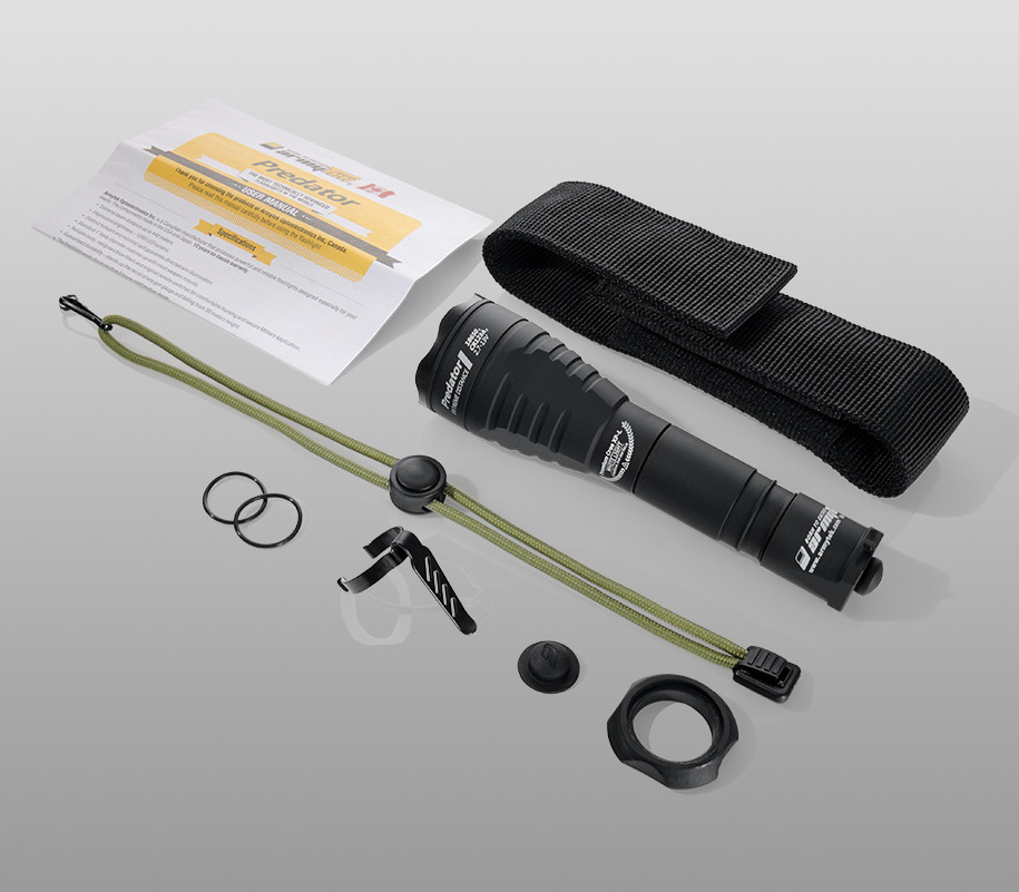 Hunting Flashlight Predator Green Light | Armytek.com