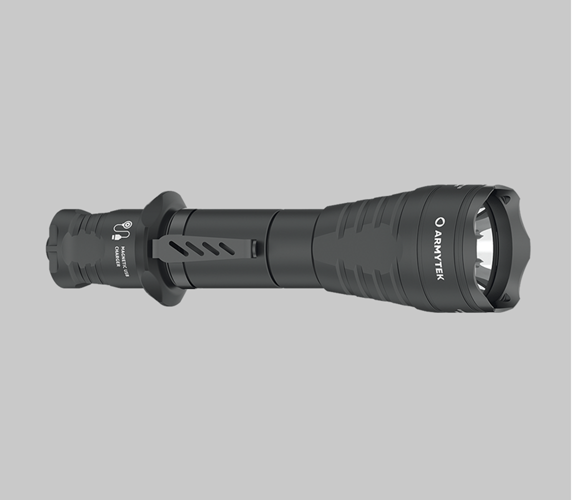 ARMYTEK PREDATOR PRO 地震対策　アウトドア　キャンプ Armytek Predator Pro Magnet USB Warm - Tactical Flashlight