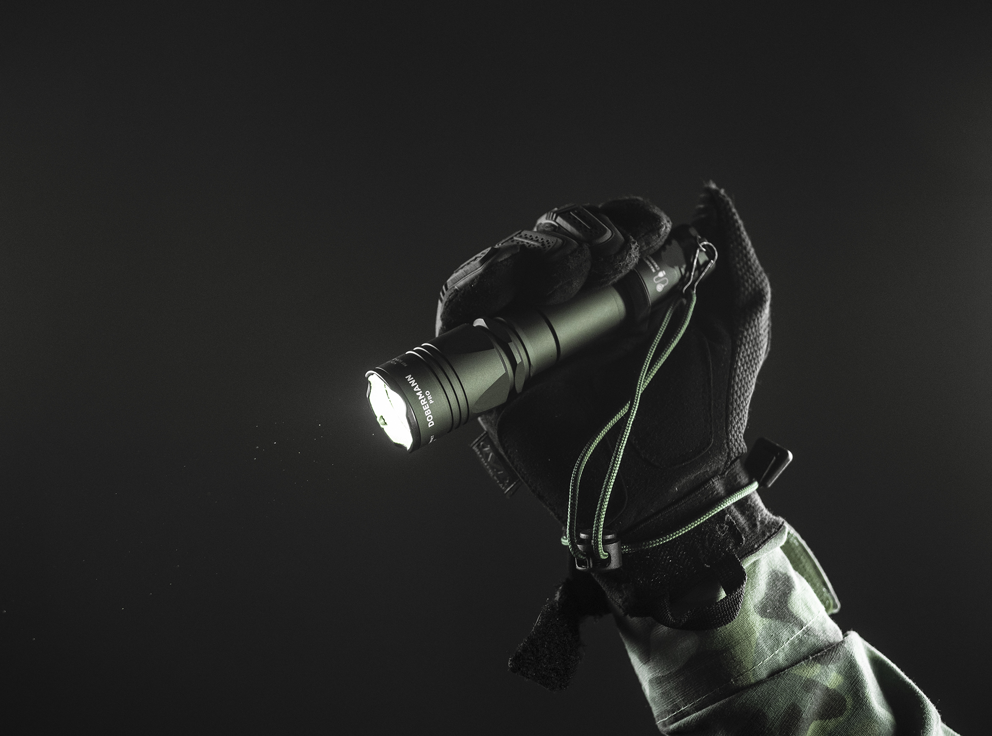 Tactical flashlight Armytek Dobermann Pro Magnet USB Olive Warm