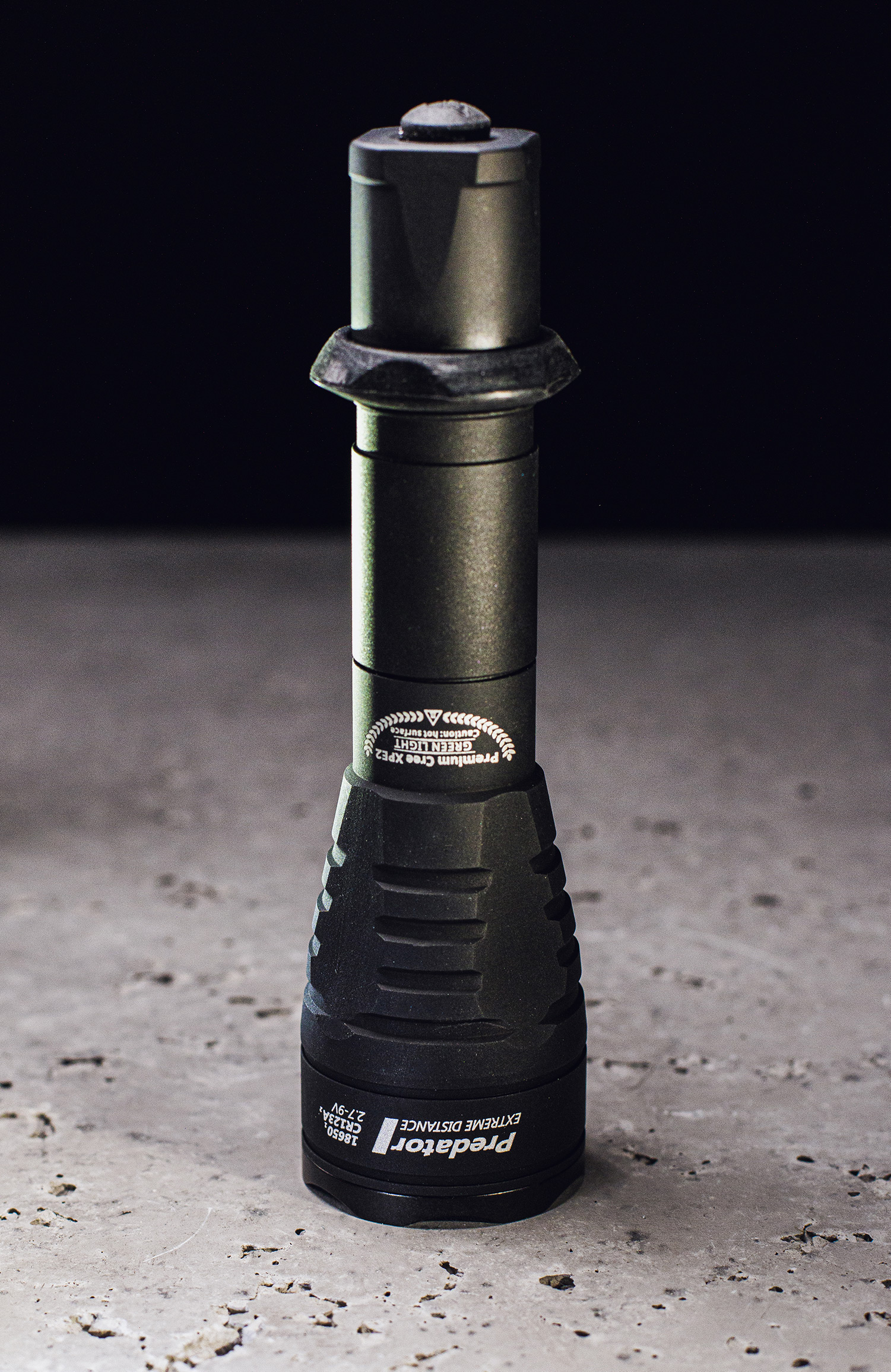 Hunting Flashlight Predator Green Light | Armytek.com