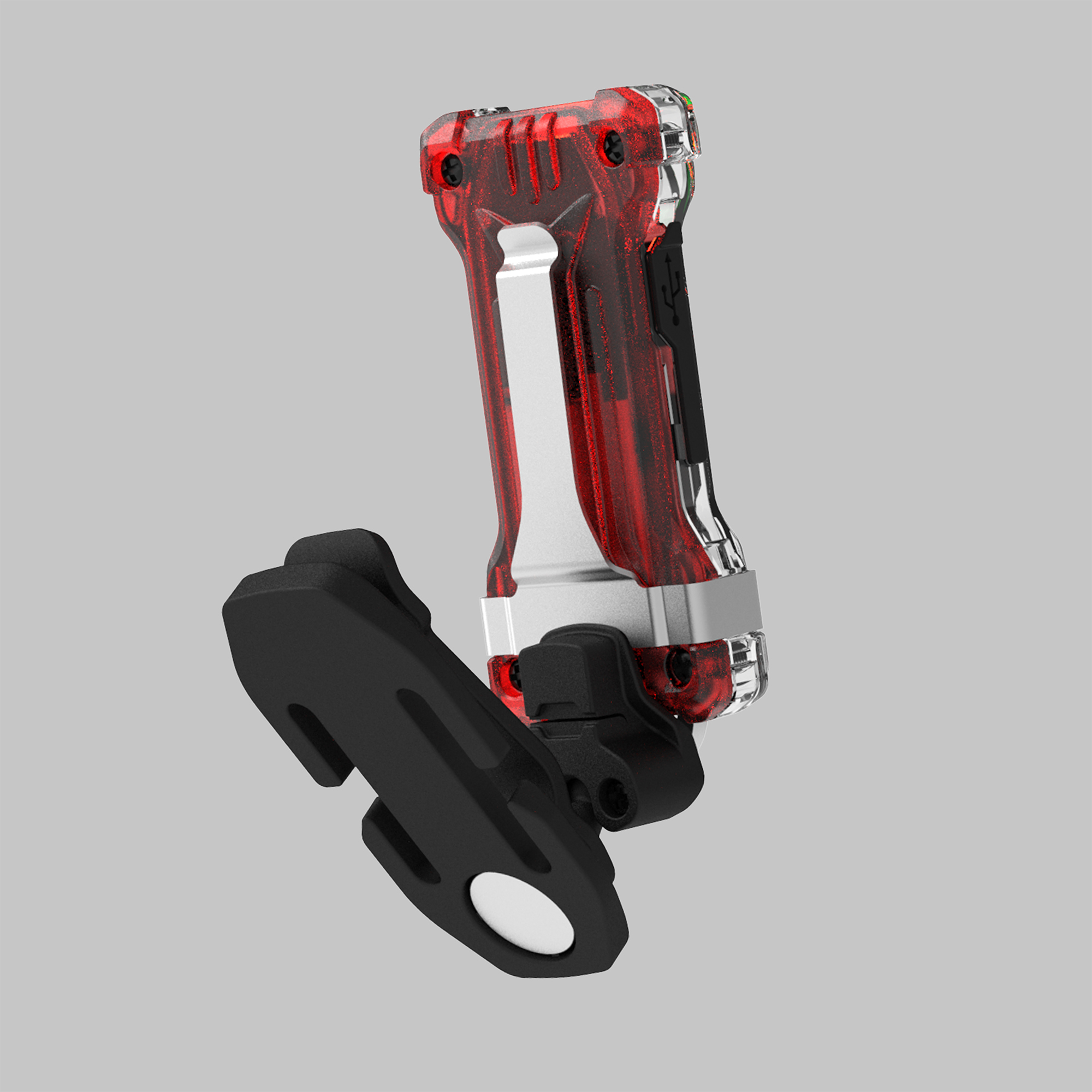 Keychain flashlight Armytek Zippy Extended Set Red | Armytek.com
