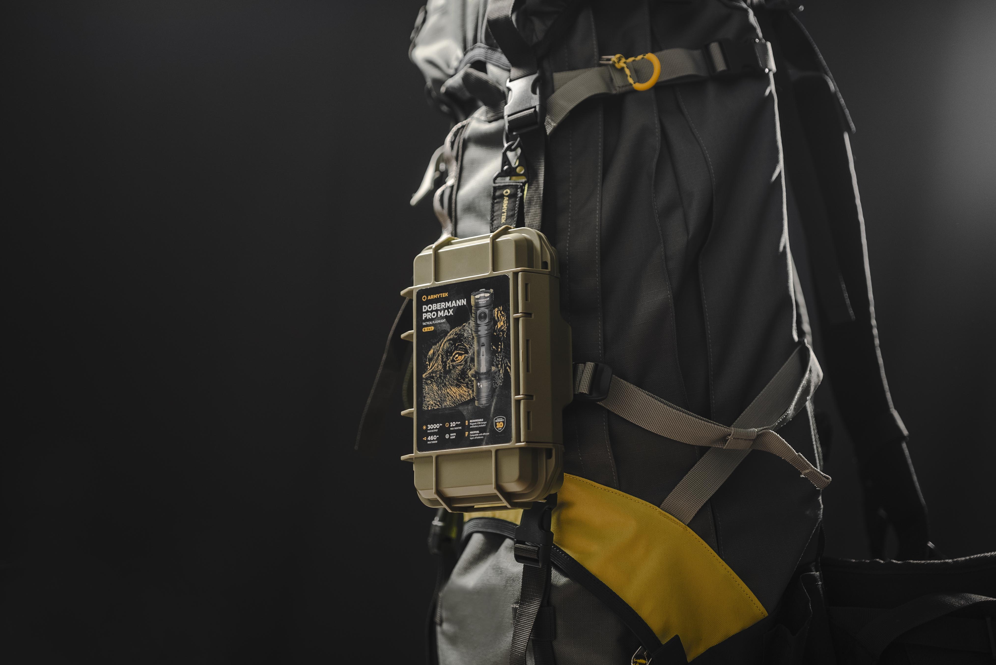 Armytek Dobermann Pro Max - Powerful Tactical Flashlight | Armytek.com