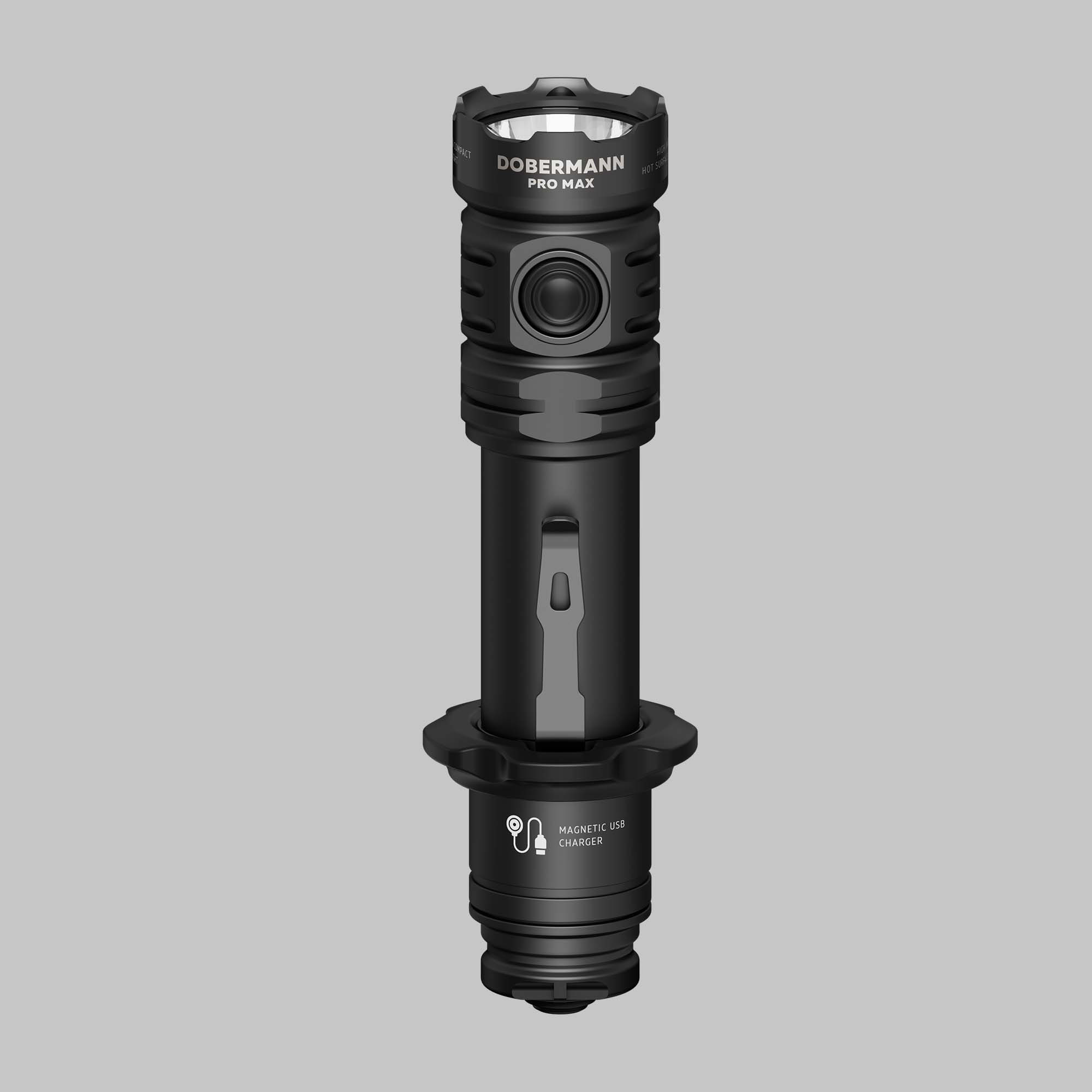 Armytek Dobermann Pro Max - Powerful Tactical Flashlight | Armytek.com