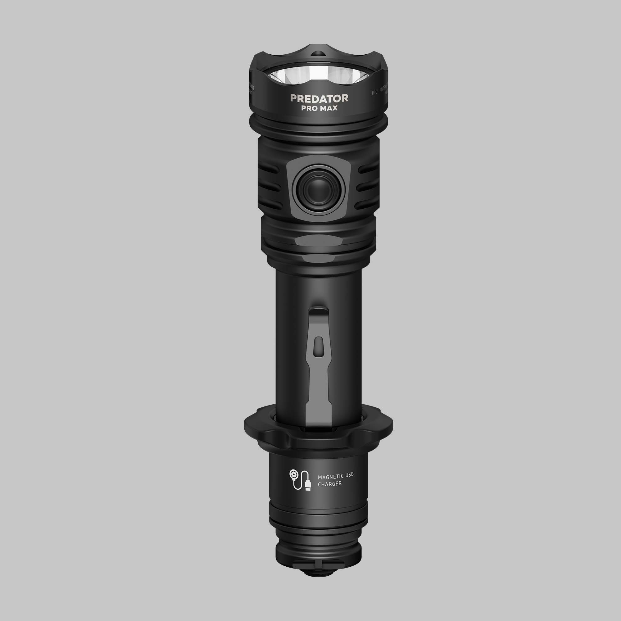 Armytek Predator Pro 懐中電灯 1400lm 4000K Armytek Predator Pro Magnet USB Warm - Tactical Flashlight