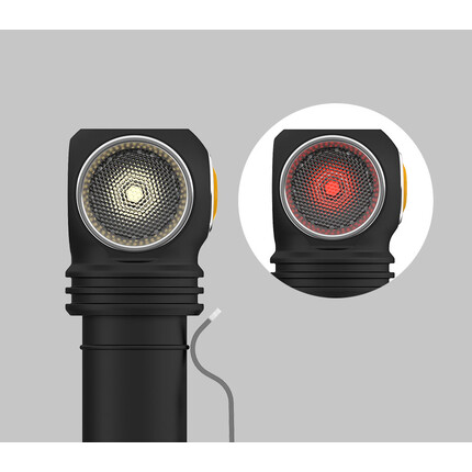 Wizard C2 WR Magnet USB Warm - Red & White Light | Armytek.com